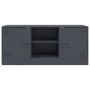Mueble para TV de acero gris antracita 99x39x44 cm de vidaXL, Muebles TV - Ref: Foro24-841687, Precio: 79,40 €, Descuento: %