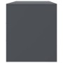 Mueble para TV de acero gris antracita 99x39x44 cm de vidaXL, Muebles TV - Ref: Foro24-841687, Precio: 79,40 €, Descuento: %