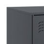 Mueble para TV de acero gris antracita 99x39x44 cm de vidaXL, Muebles TV - Ref: Foro24-841687, Precio: 79,40 €, Descuento: %
