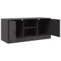Mueble para TV de acero negro 99x39x44 cm de vidaXL, Muebles TV - Ref: Foro24-841685, Precio: 83,37 €, Descuento: %
