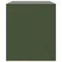Muebles para TV 2 unidades acero verde oliva 67x39x44 cm de vidaXL, Muebles TV - Ref: Foro24-841700, Precio: 107,46 €, Descue...