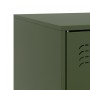 Muebles para TV 2 unidades acero verde oliva 67x39x44 cm de vidaXL, Muebles TV - Ref: Foro24-841700, Precio: 108,51 €, Descue...