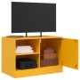 Muebles para TV 2 unidades acero amarillo mostaza 67x39x44 cm de vidaXL, Muebles TV - Ref: Foro24-841698, Precio: 109,11 €, D...
