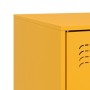 Muebles para TV 2 unidades acero amarillo mostaza 67x39x44 cm de vidaXL, Muebles TV - Ref: Foro24-841698, Precio: 109,11 €, D...