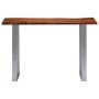 Mesa consola 115x35x76 cm madera maciza de acacia y hierro de vidaXL, Mesas auxiliares - Ref: Foro24-247830, Precio: 116,24 €...
