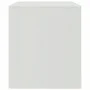 Muebles para TV 2 unidades acero blanco 67x39x44 cm de vidaXL, Muebles TV - Ref: Foro24-841702, Precio: 107,46 €, Descuento: %