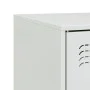 Muebles para TV 2 unidades acero blanco 67x39x44 cm de vidaXL, Muebles TV - Ref: Foro24-841702, Precio: 107,46 €, Descuento: %