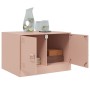 Mesa de centro acero rosa 67x50x44 cm de vidaXL, Mesas de centro - Ref: Foro24-841728, Precio: 70,68 €, Descuento: %