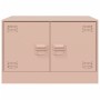 Mesa de centro acero rosa 67x50x44 cm de vidaXL, Mesas de centro - Ref: Foro24-841728, Precio: 70,68 €, Descuento: %