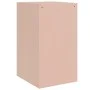 Mesita de noche acero rosa 34,5x39x62 cm de vidaXL, Mesitas de noche - Ref: Foro24-841777, Precio: 77,85 €, Descuento: %