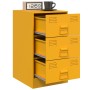 Mesitas de noche 2 uds acero amarillo mostaza 34,5x39x62 cm de vidaXL, Mesitas de noche - Ref: Foro24-841782, Precio: 141,96 ...