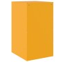 Mesitas de noche 2 uds acero amarillo mostaza 34,5x39x62 cm de vidaXL, Mesitas de noche - Ref: Foro24-841782, Precio: 141,96 ...