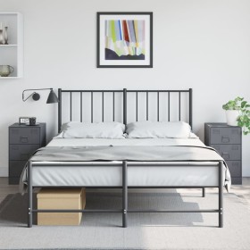 Mesitas de noche 2 unidades gris antracita 34,5x39x62 cm de vidaXL, Mesitas de noche - Ref: Foro24-841780, Precio: 157,68 €, ...