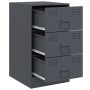 Mesitas de noche 2 unidades gris antracita 34,5x39x62 cm de vidaXL, Mesitas de noche - Ref: Foro24-841780, Precio: 157,68 €, ...