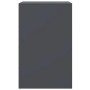 Mesitas de noche 2 unidades gris antracita 34,5x39x62 cm de vidaXL, Mesitas de noche - Ref: Foro24-841780, Precio: 157,68 €, ...