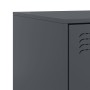 Mesitas de noche 2 unidades gris antracita 34,5x39x62 cm de vidaXL, Mesitas de noche - Ref: Foro24-841780, Precio: 157,68 €, ...