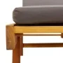 Sun loungers with cushions 2 pcs solid acacia wood 200x68x83 cm by vidaXL, Loungers - Ref: Foro24-3206373, Price: 481,73 €, D...