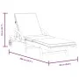 Sun loungers with cushions 2 pcs solid acacia wood 200x68x83 cm by vidaXL, Loungers - Ref: Foro24-3206373, Price: 481,73 €, D...