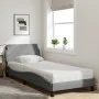 Bed with light gray fabric mattress 80x200 cm by vidaXL, Beds and slatted bases - Ref: Foro24-3208284, Price: 232,63 €, Disco...