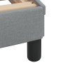 Cama con colchón tela gris claro 80x200 cm de vidaXL, Camas y somieres - Ref: Foro24-3208284, Precio: 248,33 €, Descuento: %