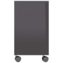 Mesa auxiliar madera contrachapada gris brillante 70x35x55 cm de vidaXL, Mesas auxiliares - Ref: Foro24-802128, Precio: 45,58...