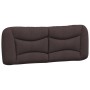 Cama con colchón tela marrón oscuro 120x200 cm de vidaXL, Camas y somieres - Ref: Foro24-3208523, Precio: 368,32 €, Descuento: %