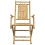 Sillas de jardín plegables 4 unidades bambú 53x66x99 cm de vidaXL, Sillas de jardín - Ref: Foro24-3278514, Precio: 323,90 €, ...