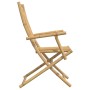 Sillas de jardín plegables 4 unidades bambú 53x66x99 cm de vidaXL, Sillas de jardín - Ref: Foro24-3278514, Precio: 330,21 €, ...