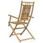 Sillas de jardín plegables 4 unidades bambú 53x66x99 cm de vidaXL, Sillas de jardín - Ref: Foro24-3278514, Precio: 330,21 €, ...