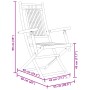 Juego de mesa y sillas de jardín 3 piezas bambú de vidaXL, Conjuntos de jardín - Ref: Foro24-3278523, Precio: 202,92 €, Descu...