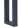 Mesa consola 115x35x76 cm madera maciza de acacia y hierro gris de vidaXL, Mesas auxiliares - Ref: Foro24-247831, Precio: 118...