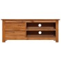 Mueble para TV madera maciza de teca 100x30x40 cm de vidaXL, Muebles TV - Ref: Foro24-289081, Precio: 164,46 €, Descuento: %
