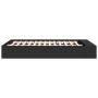 Estructura de cama madera de ingeniería negra 150x200 cm de vidaXL, Camas y somieres - Ref: Foro24-3280560, Precio: 144,47 €,...
