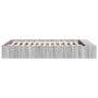 Estructura de cama madera de ingeniería gris Sonoma 160x200 cm de vidaXL, Camas y somieres - Ref: Foro24-3280557, Precio: 144...