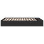 Estructura de cama madera de ingeniería negra 135x190 cm de vidaXL, Camas y somieres - Ref: Foro24-3280588, Precio: 154,57 €,...