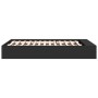 Estructura de cama madera de ingeniería negra 120x190 cm de vidaXL, Camas y somieres - Ref: Foro24-3280595, Precio: 130,72 €,...