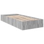 Estructura de cama madera de ingeniería gris Sonoma 90x200 cm de vidaXL, Camas y somieres - Ref: Foro24-3280613, Precio: 109,...