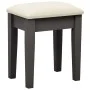 Tocador y taburete madera de paulownia gris 65x36x128 cm de vidaXL, Tocadores para dormitorios - Ref: Foro24-289337, Precio: ...