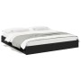 Estructura cama con cajones madera ingeniería negra 200x200 cm de vidaXL, Camas y somieres - Ref: Foro24-3280630, Precio: 189...