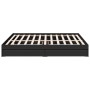 Estructura cama con cajones madera ingeniería negra 200x200 cm de vidaXL, Camas y somieres - Ref: Foro24-3280630, Precio: 189...