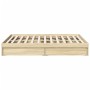 Cama con cajones madera ingeniería roble Sonoma 120x200 cm de vidaXL, Camas y somieres - Ref: Foro24-3280666, Precio: 169,11 ...