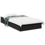 Cama con cajones madera de ingeniería negro 100x200 cm de vidaXL, Camas y somieres - Ref: Foro24-3280672, Precio: 136,08 €, D...
