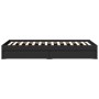 Cama con cajones madera de ingeniería negro 100x200 cm de vidaXL, Camas y somieres - Ref: Foro24-3280672, Precio: 136,08 €, D...