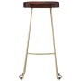 Taburetes de cocina gavin 2 unidades madera maciza de mango de vidaXL, Taburetes de cocina - Ref: Foro24-247835, Precio: 138,...