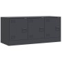 Mueble para TV de acero gris antracita 99x39x44 cm de vidaXL, Muebles TV - Ref: Foro24-841645, Precio: 94,28 €, Descuento: %