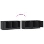 Mueble para TV de acero gris antracita 99x39x44 cm de vidaXL, Muebles TV - Ref: Foro24-841645, Precio: 94,28 €, Descuento: %