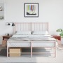 Mesitas de noche 2 unidades acero rosa 34,5x39x44 cm de vidaXL, Mesitas de noche - Ref: Foro24-841754, Precio: 81,82 €, Descu...