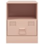 Mesitas de noche 2 unidades acero rosa 34,5x39x44 cm de vidaXL, Mesitas de noche - Ref: Foro24-841754, Precio: 81,82 €, Descu...