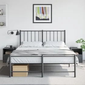 Mesitas de noche 2 unidades gris antracita 34,5x39x44 cm de vidaXL, Mesitas de noche - Ref: Foro24-841756, Precio: 81,05 €, D...