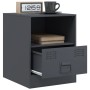 Mesitas de noche 2 unidades gris antracita 34,5x39x44 cm de vidaXL, Mesitas de noche - Ref: Foro24-841756, Precio: 81,82 €, D...